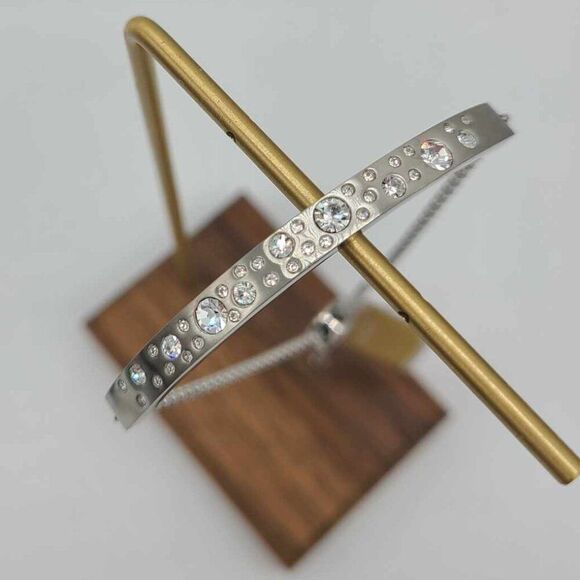 Michael Kors Modern Brilliance Silver Crystal Bracelet NWT!  NEW! - Picture 4 of 10